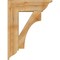 Ekena Millwork Westlake Traditional Rough Sawn Bracket, Western Red Cedar, 6"W x 24"D x 32"H BKT06X24X32WTL01RWR - alternate 4